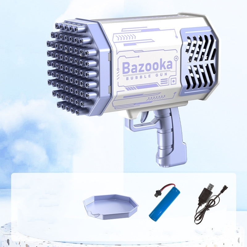 Återuppladdningsbar bubbelpistol