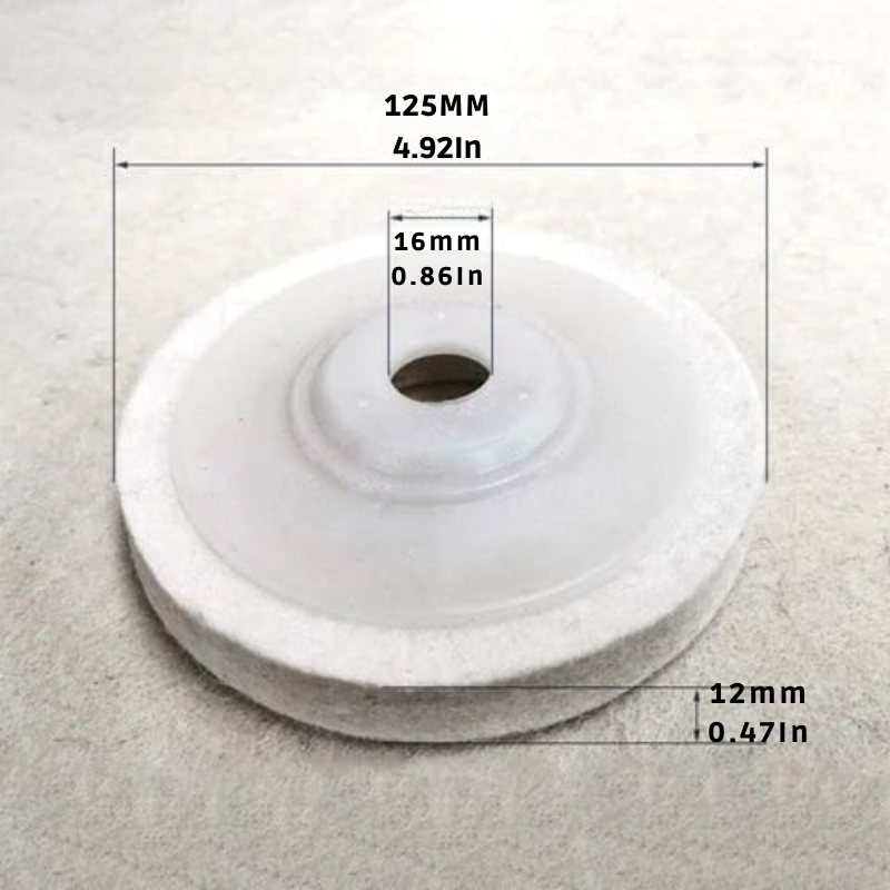 ミラー仕上げ用ウールポリッシングディスク (x3)