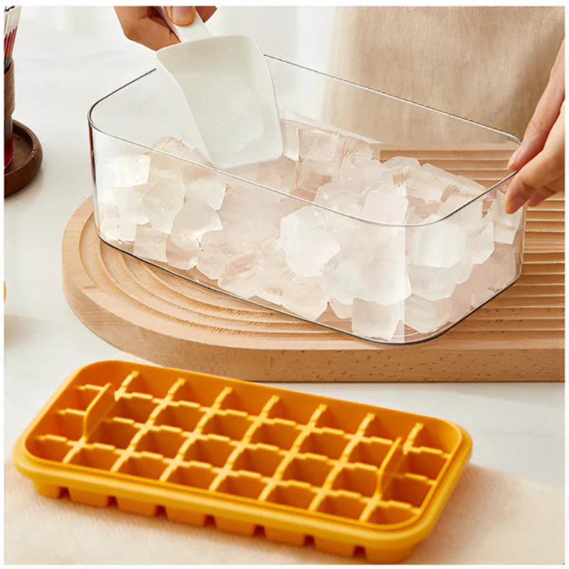 Practical ice cube tray, ultra quick release