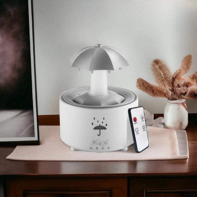 アロマディフューザー - 傘スタイルの心地よい加湿器 