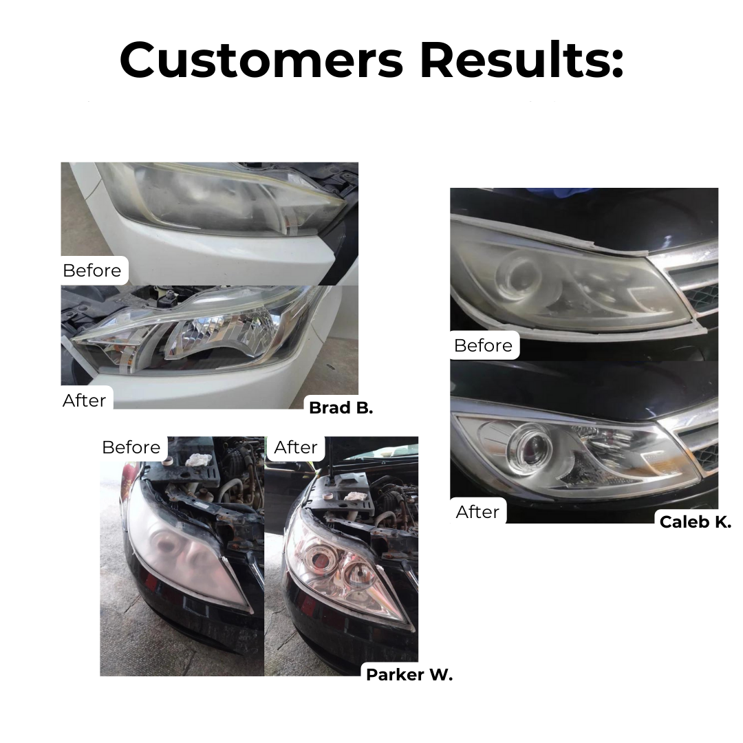 一瞬でヘッドライトを修理しましょう 