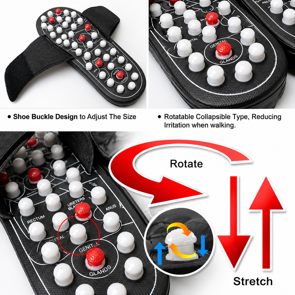 Sandales massage pieds – sensation relaxante rapide