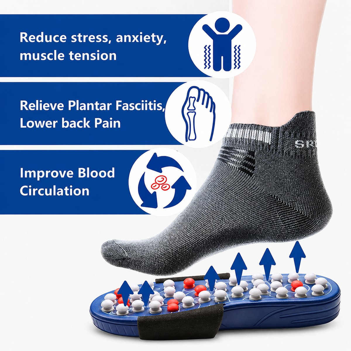 Sandales massage pieds – sensation relaxante rapide