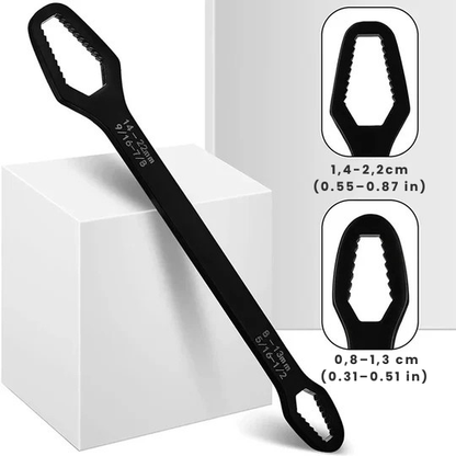 Robust multifunction key for various screws and nuts 