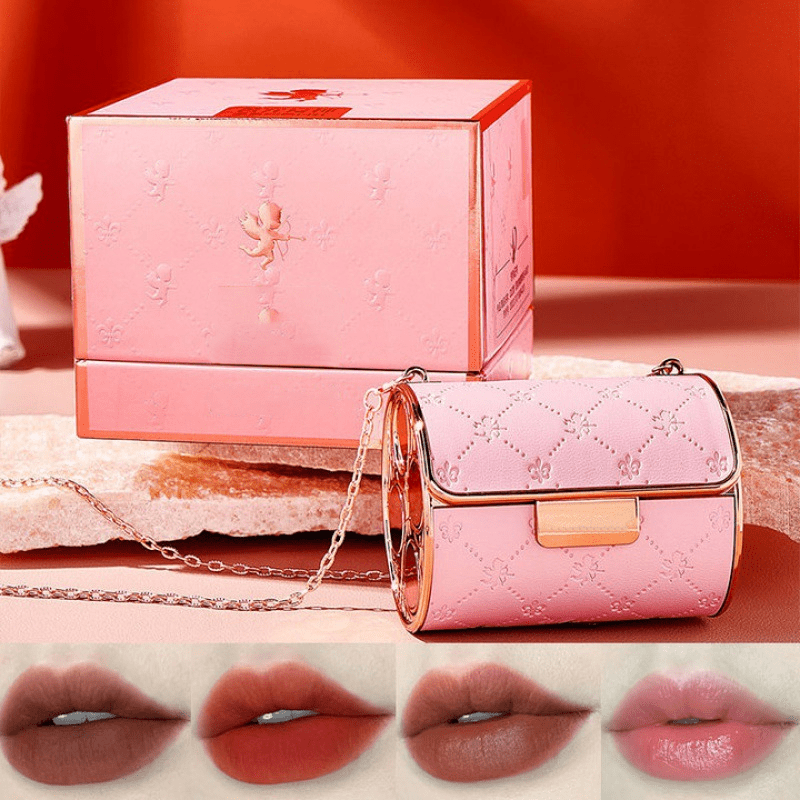 Matte lipsticks in een chique handtas doos 