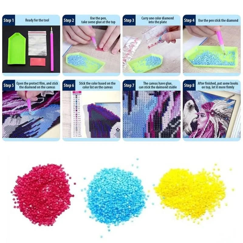 Set de Dessous de Verre DIY à Strass – Kit Créatif Original