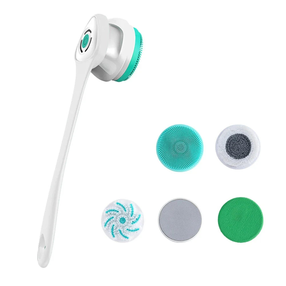 Teljes tisztító masszázs erőfeszítés nélkül a zuhany alatt 