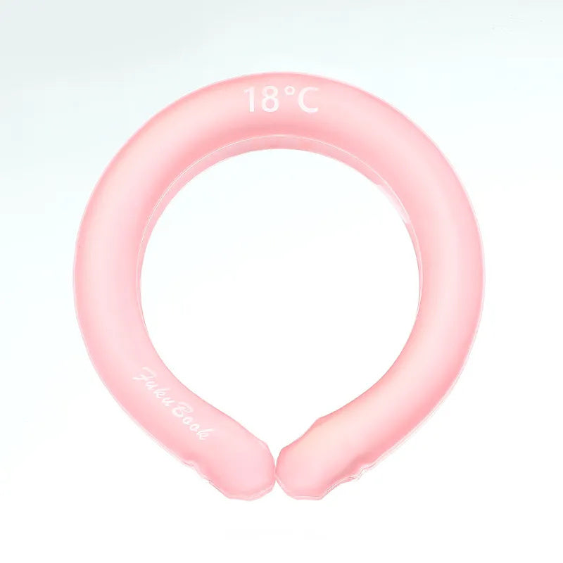 夏に涼しく過ごすための冷却リング 