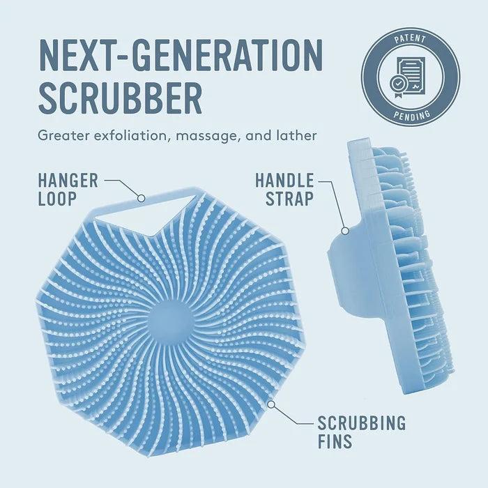 Hygieeninen kuorintaharja keholle hehkuvalle iholle 