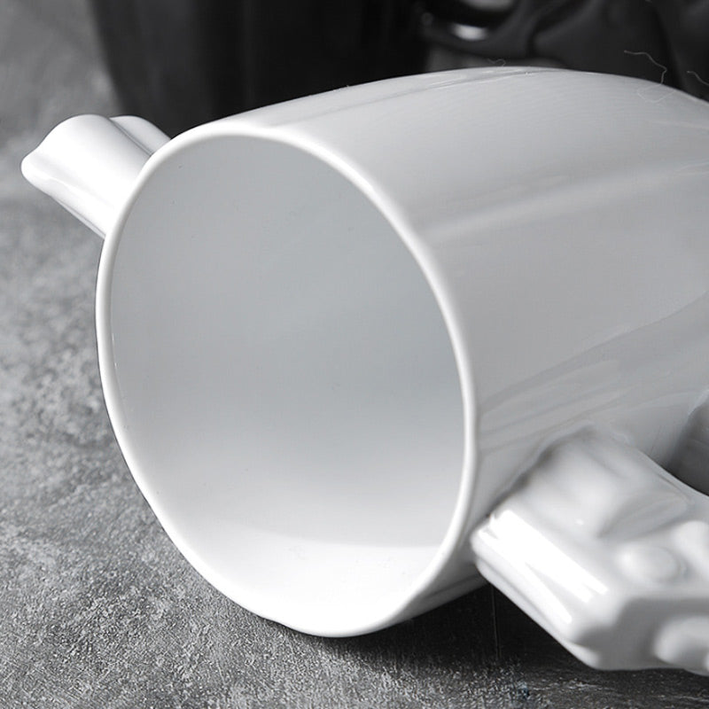 Designmugg med ultrauppfinningsrik pistolhandtag 