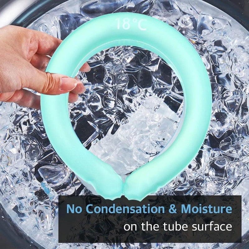 夏に涼しく過ごすための冷却リング 