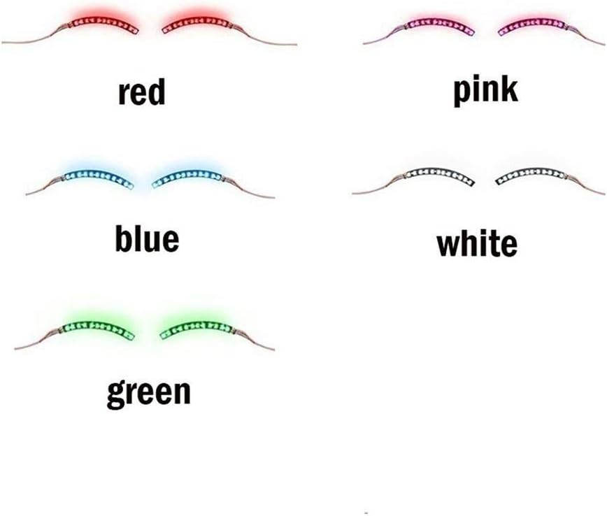 Lichtgevende LED-wimpers – Betoverende blik gegarandeerd 