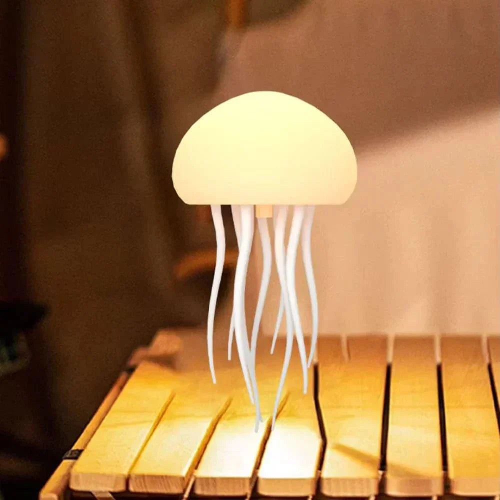 Soothing jellyfish night light with changing colors 