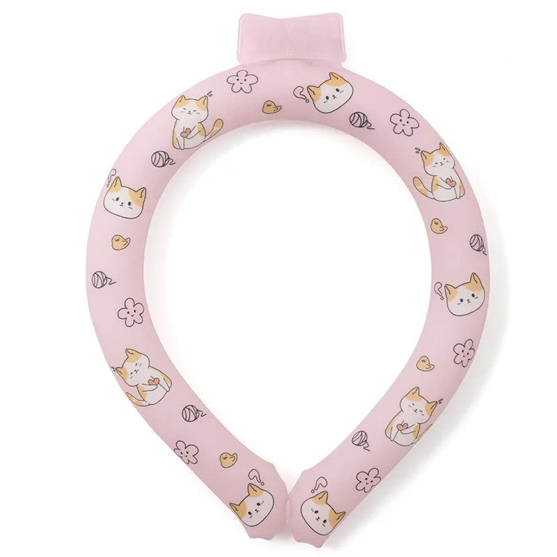 夏に涼しく過ごすための冷却リング 