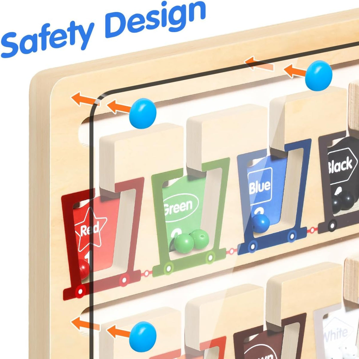 磁石で遊びながら色を学ぶ 