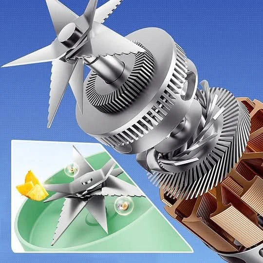 Licuadora portátil para jugos frescos en cualquier momento 