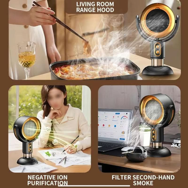 Hotte de Cuisine Portable contre Fumées et Odeurs de Cuisson