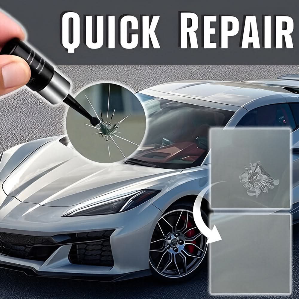 Opraviť praskliny v skle za pár minút 