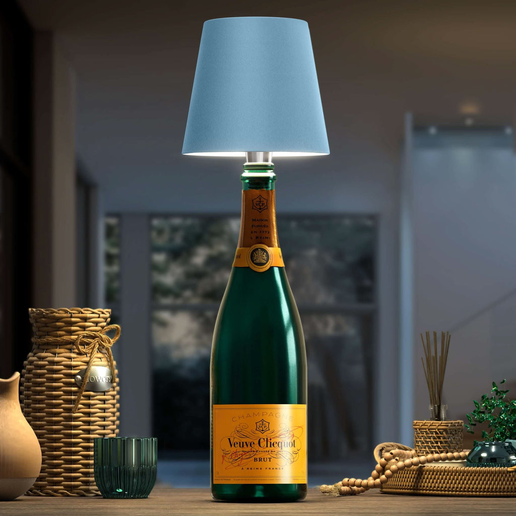 Trådlös Flasklampa – Elegant och Original Belysning 