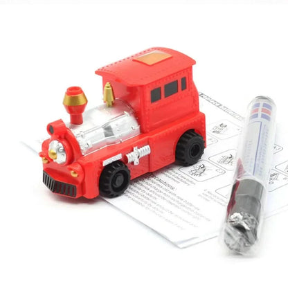 The magic car that follows your drawings as if by magic 