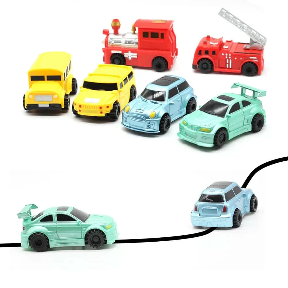 The magic car that follows your drawings as if by magic 