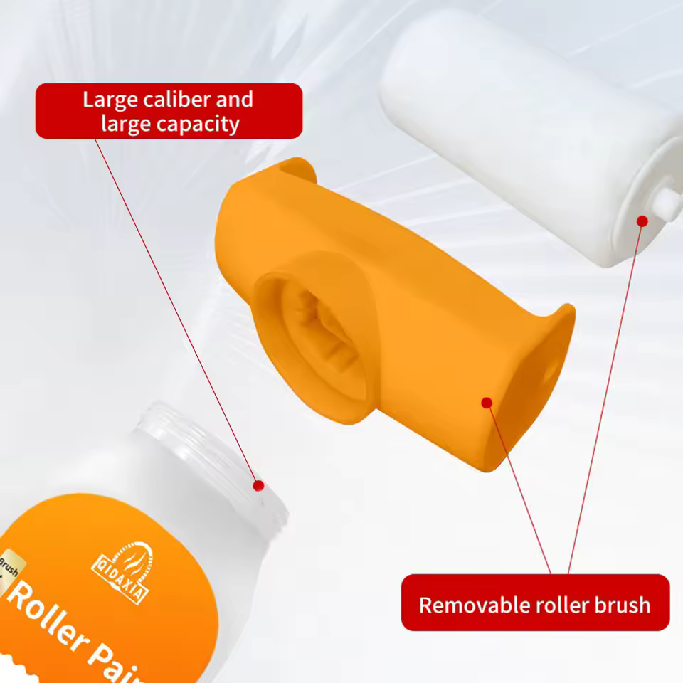 Streichen Sie Ihre Wände ohne Spritzer und ohne Mühe 