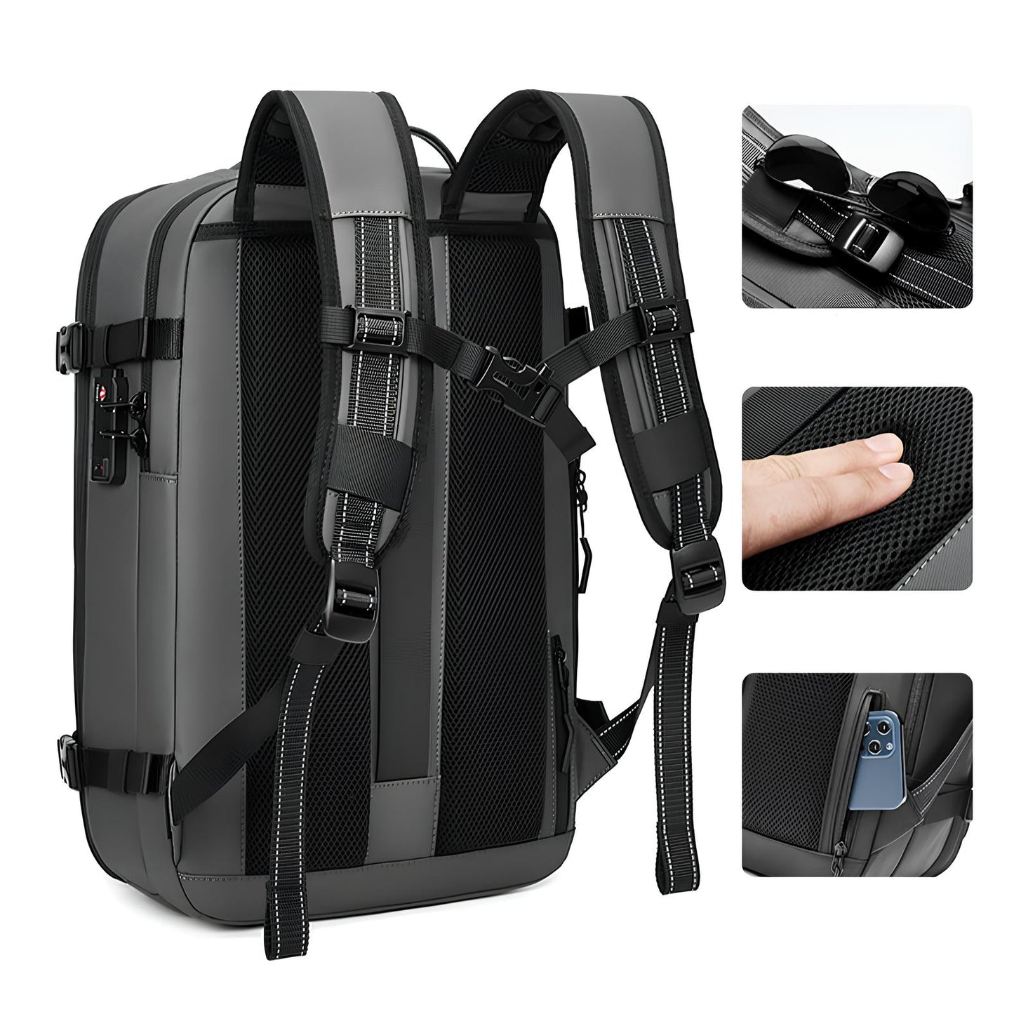 Travel backpack| Sac Polyvalent pour Voyages Sans Encombrement