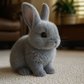 Ultra-soft rabbit plush, the perfect cuddly companion 