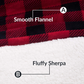 Giant plaid hoodie ultra comfortable for total relaxation 