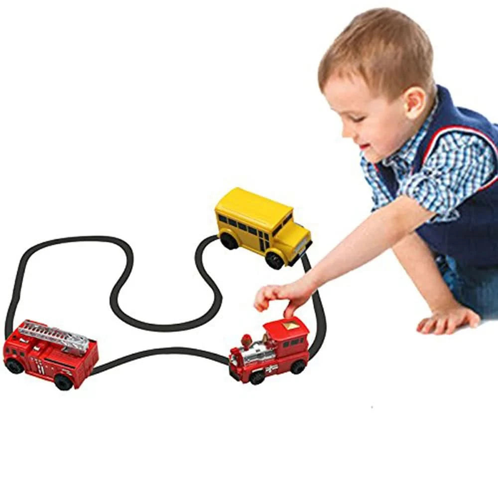 The magic car that follows your drawings as if by magic 