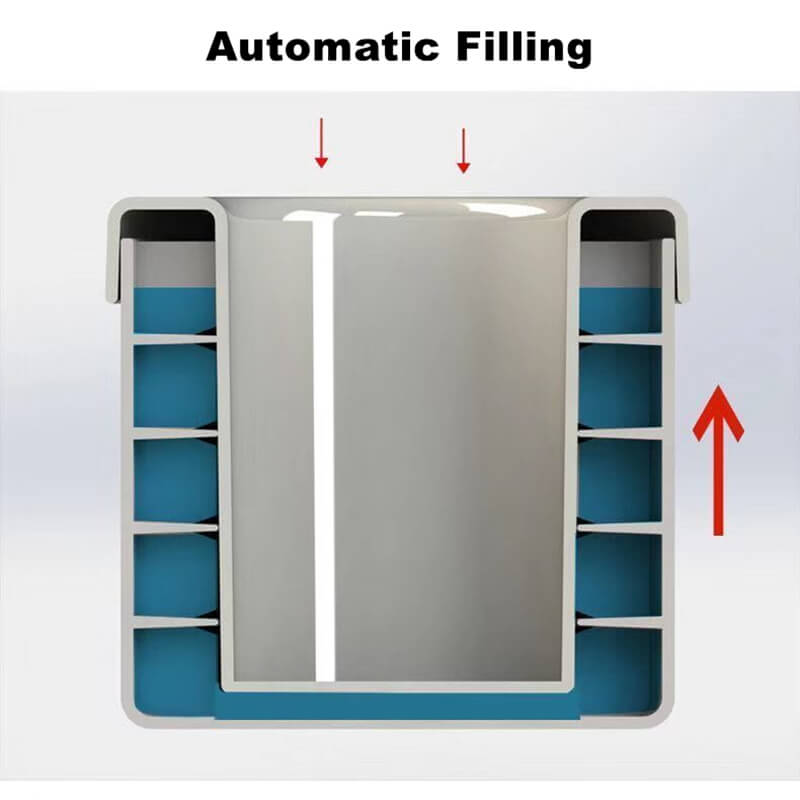 Eiswürfel bereit in einem Handgriff, ohne Bruch oder Aufwand (x2) 
