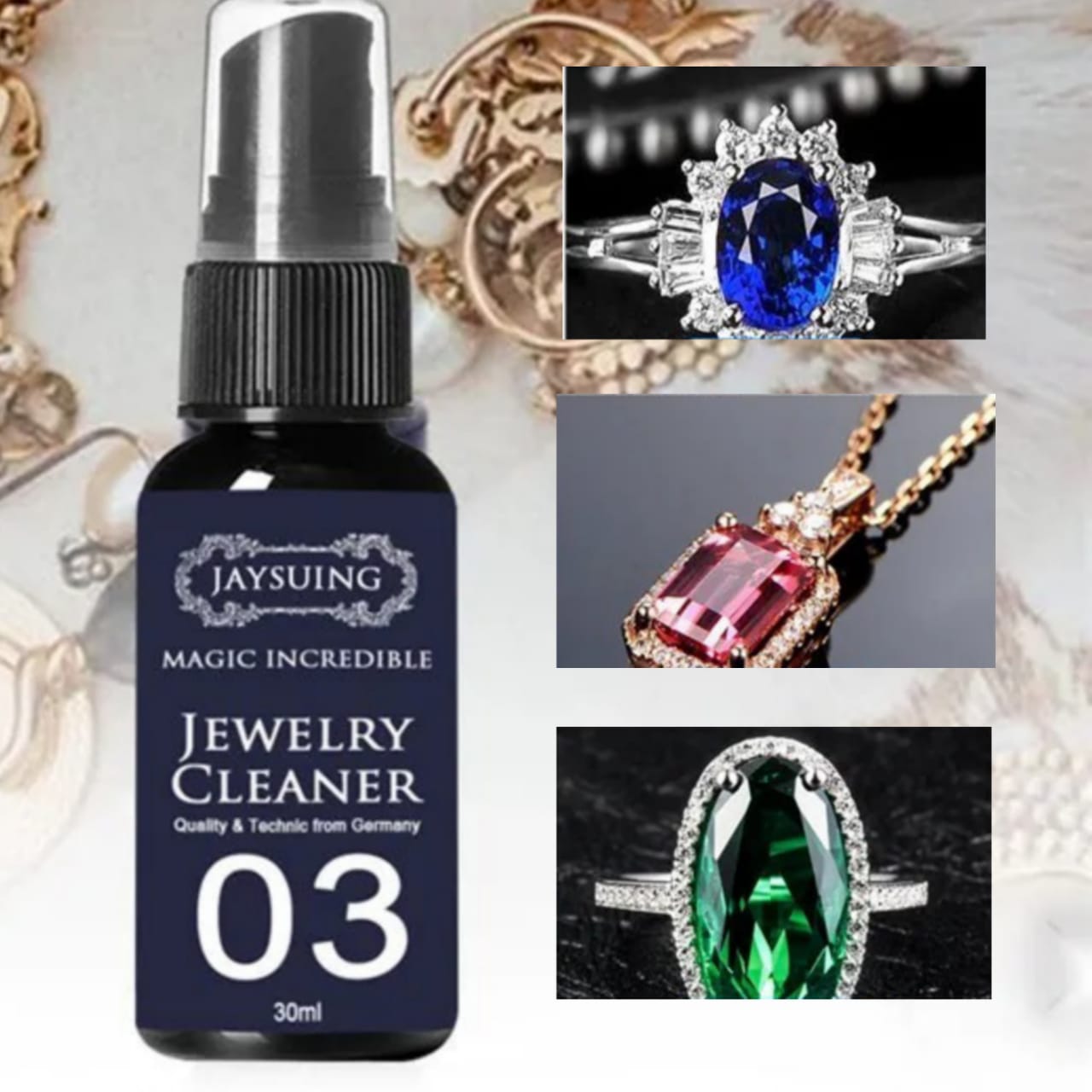 一瞬であなたのジュエリーを輝かせる 