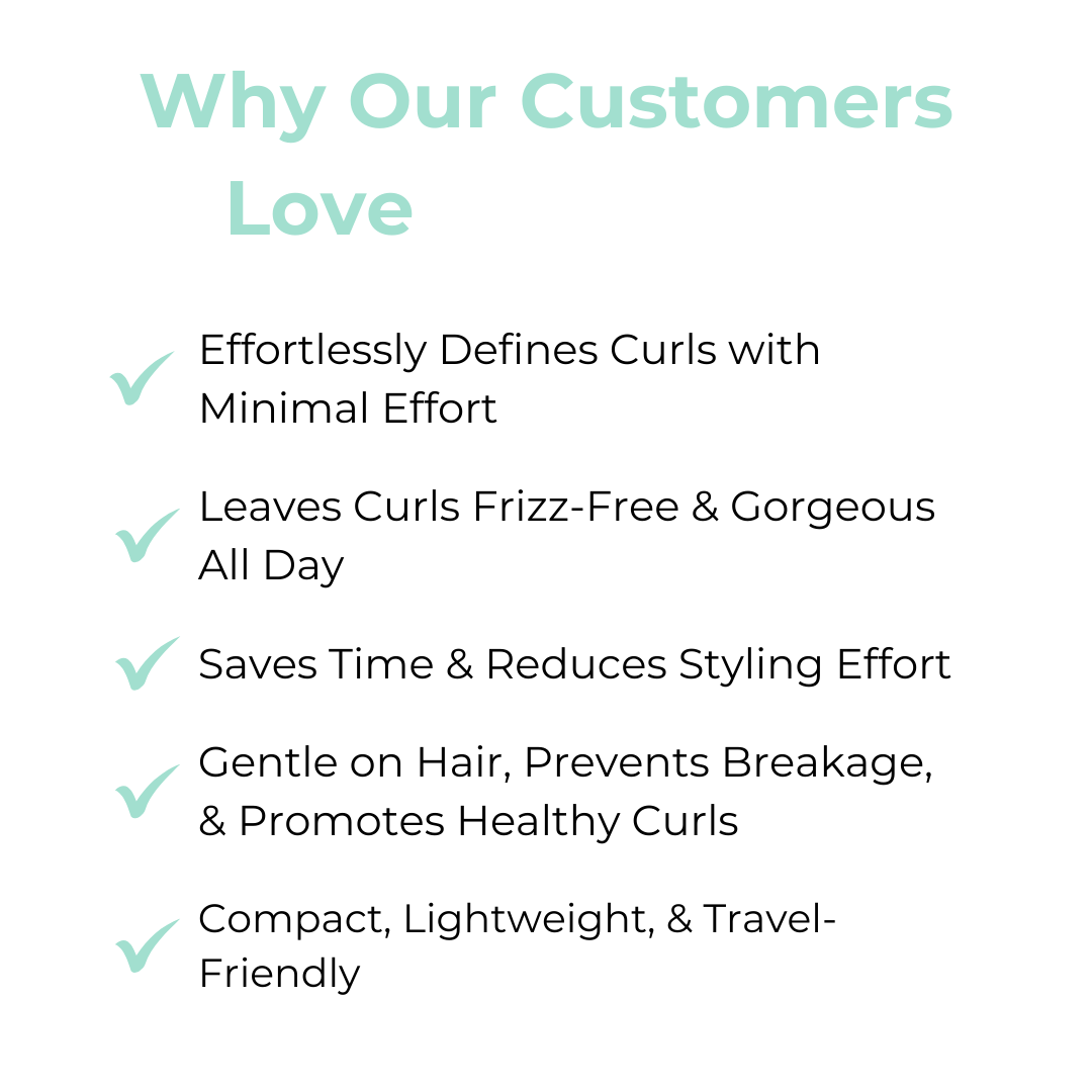 くっきりとしたカールのためのフリズなしのヘアブラシ 