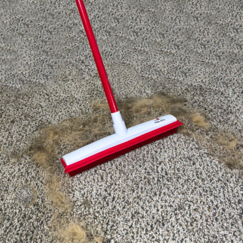 動物の毛を一度の通過で取り除きます 