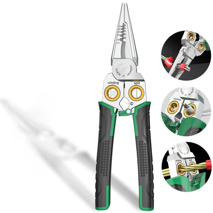 Multifunctional pliers for cables and electrical wires 