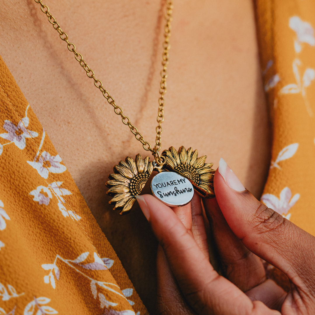 Collana Girasole "You Are My Sunshine" – Emozione Pura 