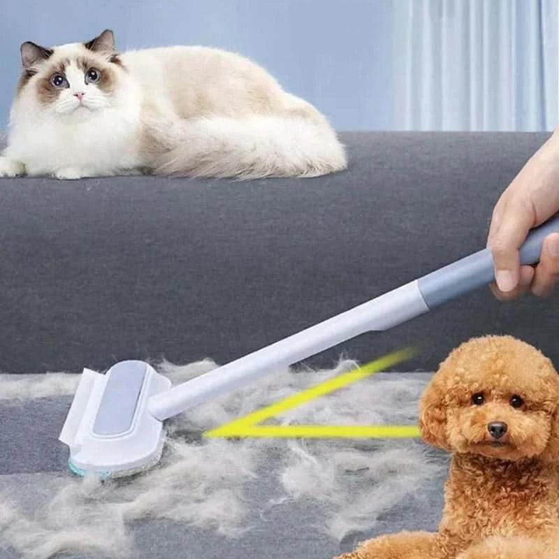 3-in-1 anti-hair and multi-surface brush 