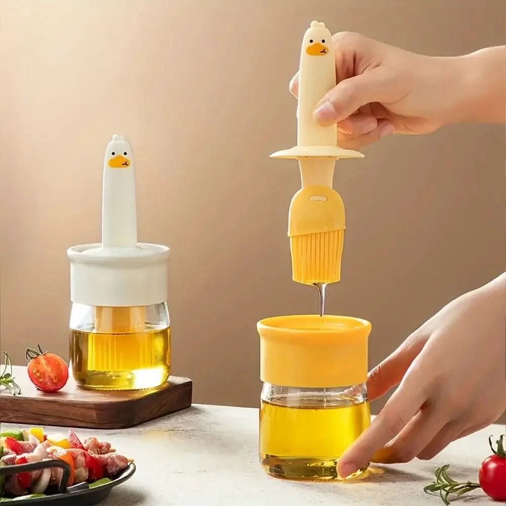 Check the oil in the kitchen without spilling it everywhere 